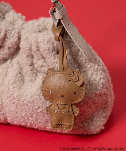 HELLO KITTY レザレット 玩偶掛件