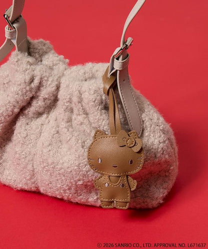 HELLO KITTY レザレット 玩偶掛件