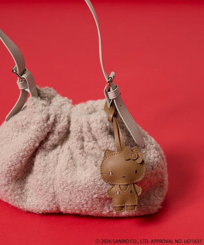 HELLO KITTY レザレット 玩偶掛件