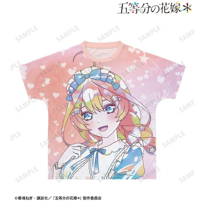 五等分的新娘 描き下ろし 中野五月 星空メイドver. Ani-Art KAWAII label 全幅印花T恤 XXS碼