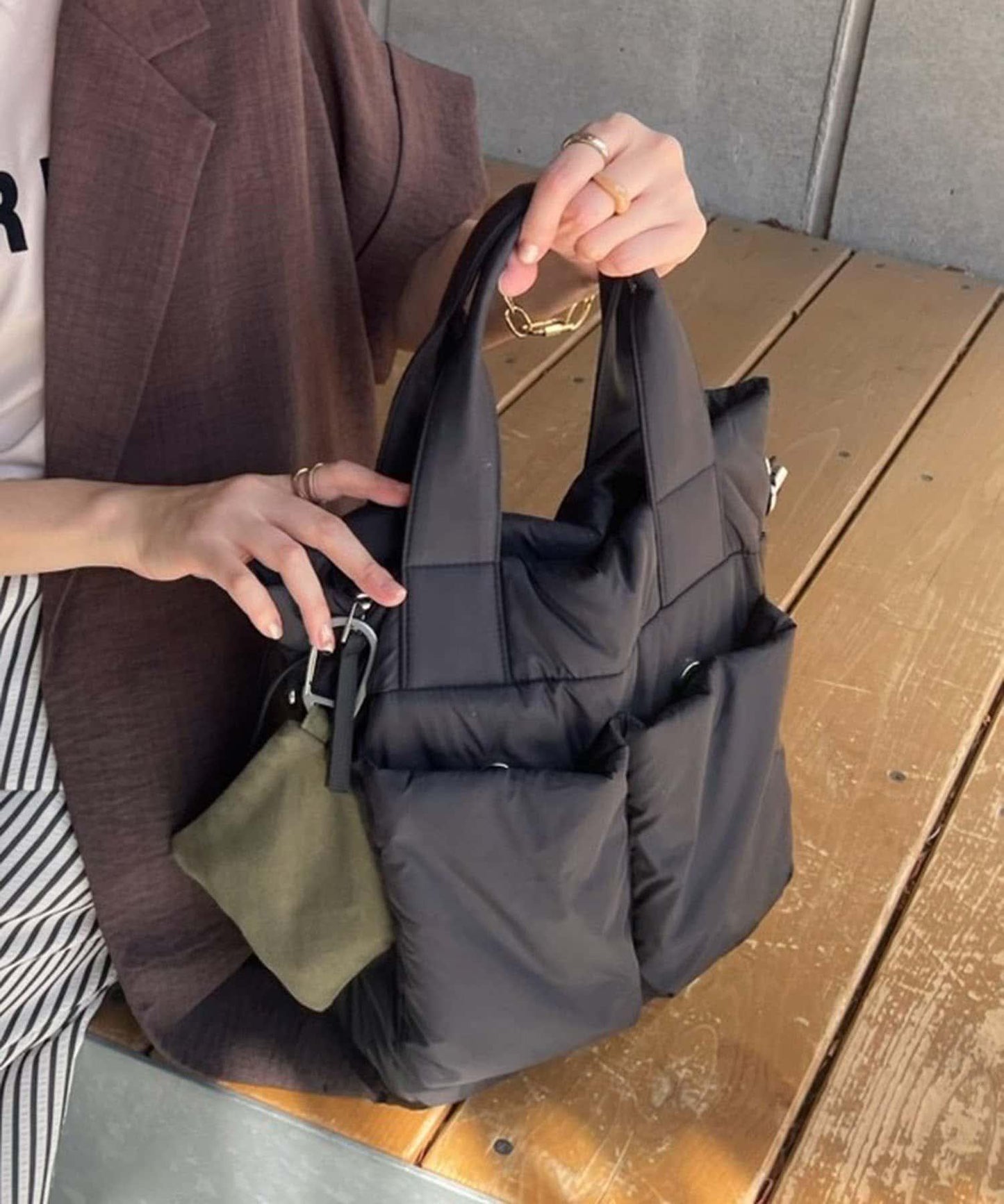 高顏值輕量 優雅媽媽伴侶2WAY媽咪包