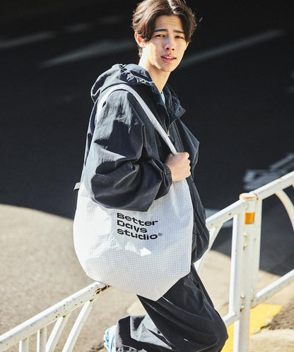BetterDays studio × FREAK'S STORE 抽繩防撕裂托特包