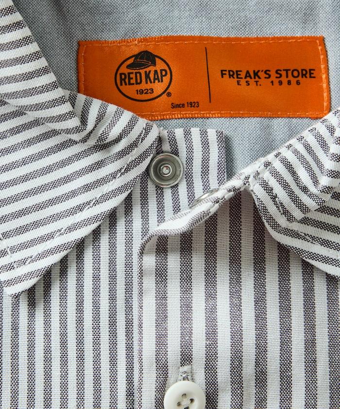 RED KAP × FREAK'S STORE 聯名 短款 牛津紡 長袖 工裝襯衫