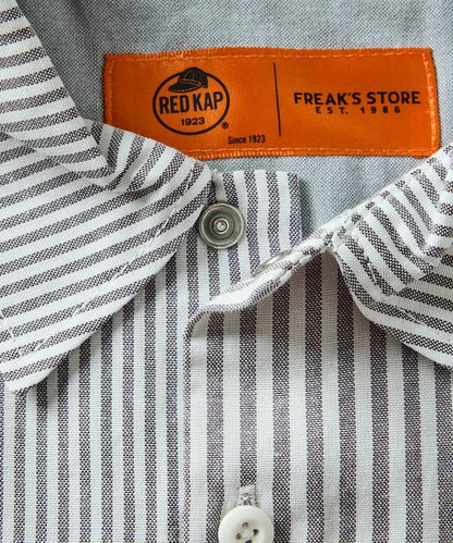 RED KAP × FREAK'S STORE 聯名 短款 牛津紡 長袖 工裝襯衫
