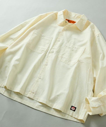 RED KAP × FREAK'S STORE 聯名 短款 牛津紡 長袖 工裝襯衫