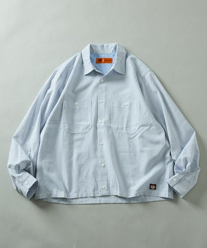 RED KAP × FREAK'S STORE 聯名 短款 牛津紡 長袖 工裝襯衫