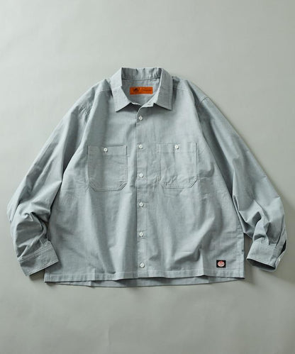 RED KAP × FREAK'S STORE 聯名 短款 牛津紡 長袖 工裝襯衫