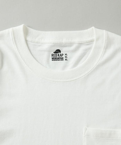 RED KAP × FREAK'S STORE 聯名 2P 長袖 單點Logo 圓領 口袋T恤 [2枚セット]