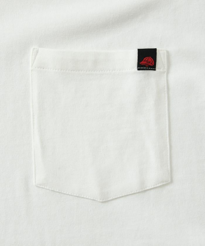 RED KAP × FREAK'S STORE 聯名 2P 長袖 單點Logo 圓領 口袋T恤 [2枚セット]