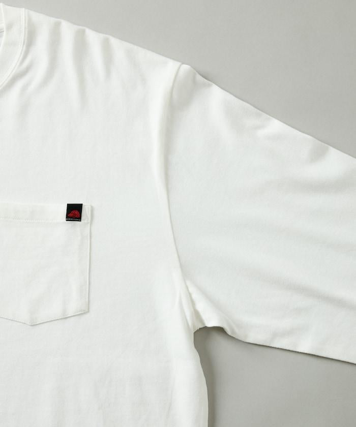 RED KAP × FREAK'S STORE 聯名 2P 長袖 單點Logo 圓領 口袋T恤 [2枚セット]