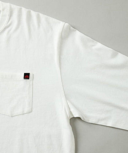 RED KAP × FREAK'S STORE 聯名 2P 長袖 單點Logo 圓領 口袋T恤 [2枚セット]