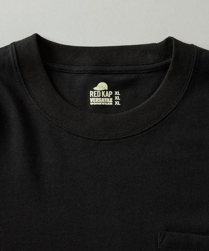RED KAP × FREAK'S STORE 聯名 2P 長袖 單點Logo 圓領 口袋T恤 [2枚セット]