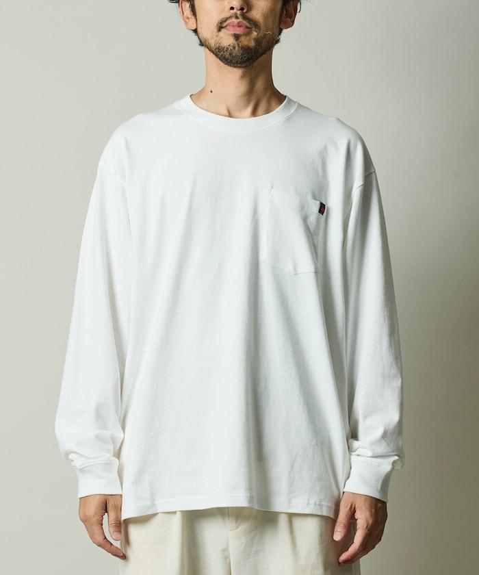 RED KAP × FREAK'S STORE 聯名 2P 長袖 單點Logo 圓領 口袋T恤 [2枚セット]