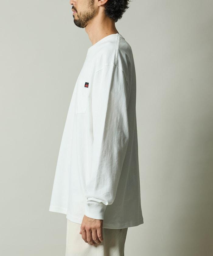 RED KAP × FREAK'S STORE 聯名 2P 長袖 單點Logo 圓領 口袋T恤 [2枚セット]
