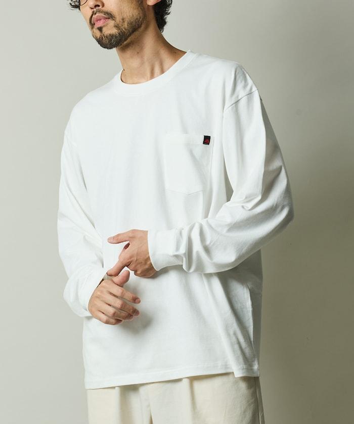 RED KAP × FREAK'S STORE 聯名 2P 長袖 單點Logo 圓領 口袋T恤 [2枚セット]