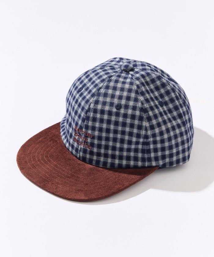 BetterDays studio × FREAK'S STORE 雙色 平簷格紋棒球帽