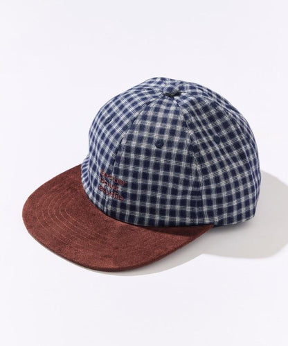 BetterDays studio × FREAK'S STORE 雙色 平簷格紋棒球帽