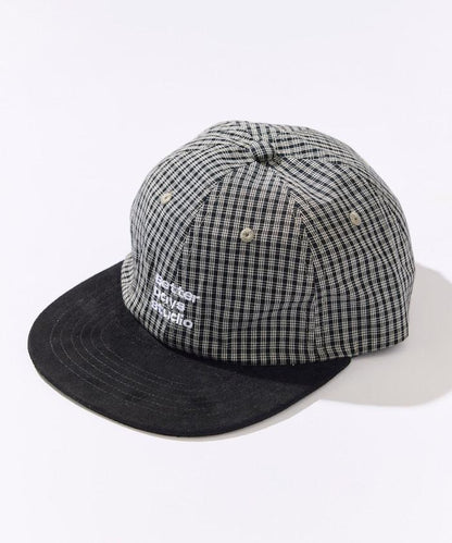 BetterDays studio × FREAK'S STORE 雙色 平簷格紋棒球帽