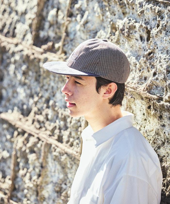BetterDays studio × FREAK'S STORE 雙色 平簷格紋棒球帽