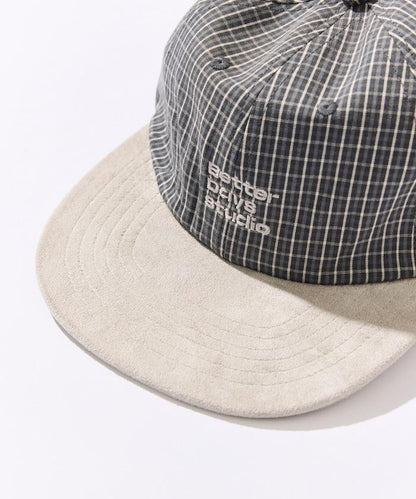 BetterDays studio × FREAK'S STORE 雙色 平簷格紋棒球帽