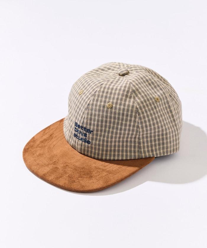 BetterDays studio × FREAK'S STORE 雙色 平簷格紋棒球帽