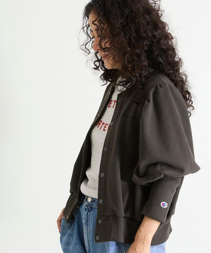 Champion 聯名款 2WAY 泡泡袖 衛衣 開衫