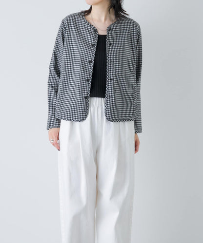 Yoli GINGHAM REVERSIBLE JACKET