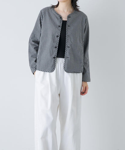 Yoli GINGHAM REVERSIBLE JACKET