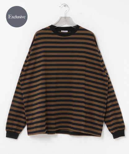 Hoodwear×URBAN RESEARCH BORDER LONG-SLEEVE T-SHIRTS 聯名款 條紋長袖T恤