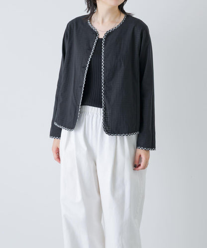 Yoli GINGHAM REVERSIBLE JACKET