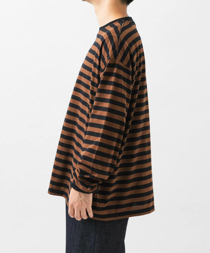 Hoodwear×URBAN RESEARCH BORDER LONG-SLEEVE T-SHIRTS 聯名款 條紋長袖T恤