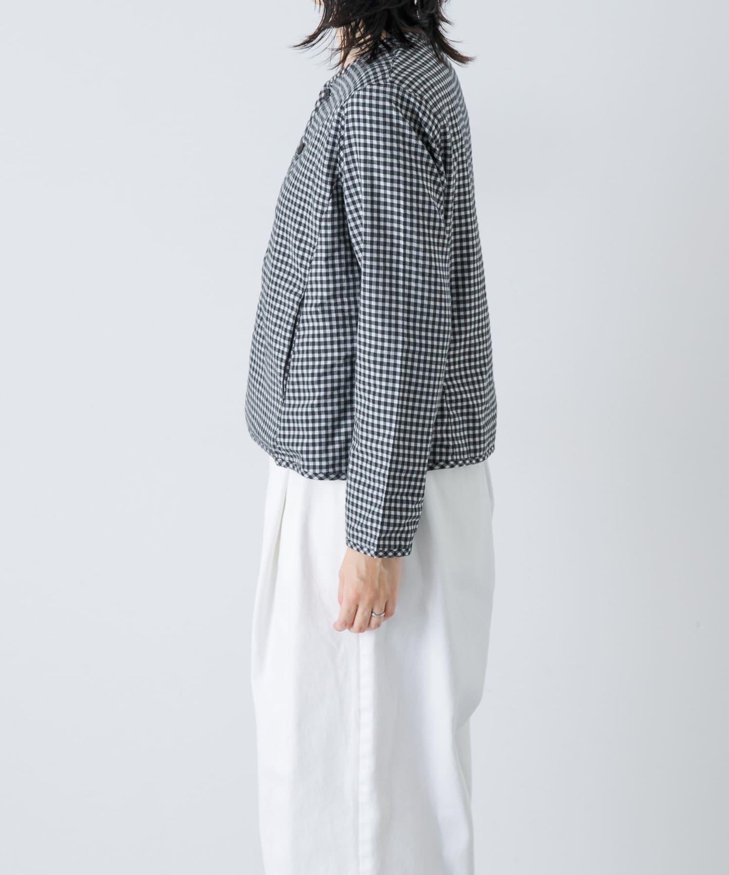 Yoli GINGHAM REVERSIBLE JACKET
