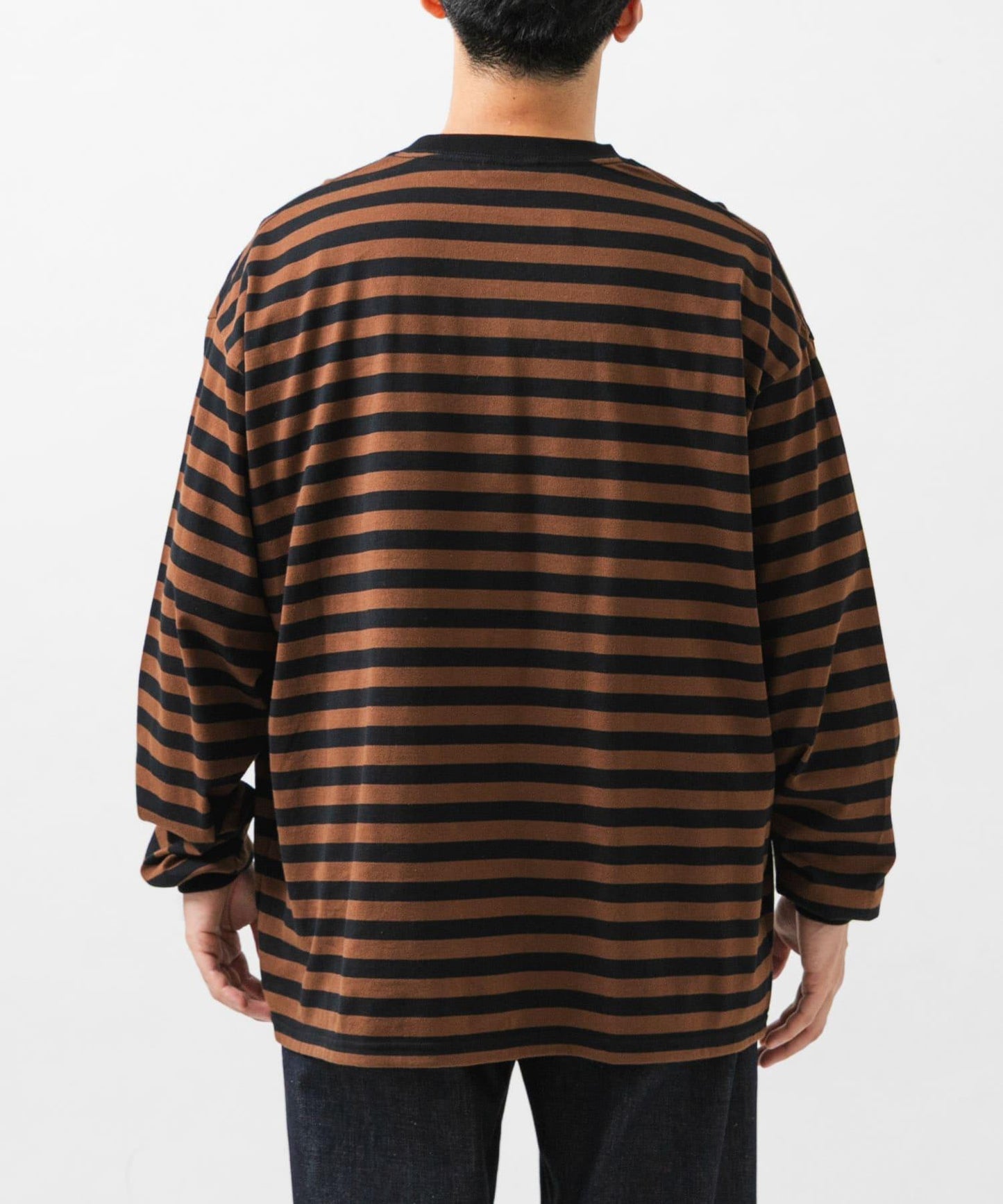 Hoodwear×URBAN RESEARCH BORDER LONG-SLEEVE T-SHIRTS 聯名款 條紋長袖T恤
