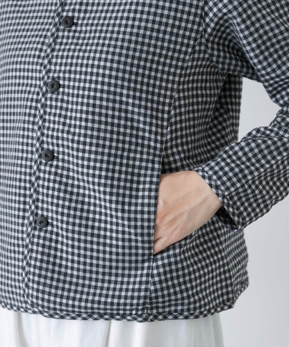 Yoli GINGHAM REVERSIBLE JACKET