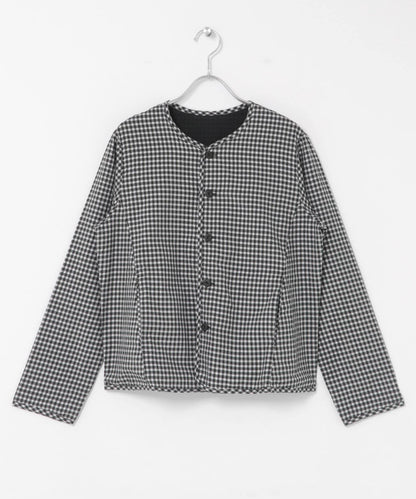 Yoli GINGHAM REVERSIBLE JACKET