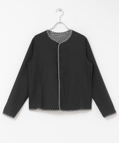 Yoli GINGHAM REVERSIBLE JACKET