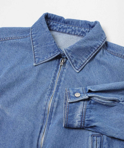 氣球袖牛仔夾克