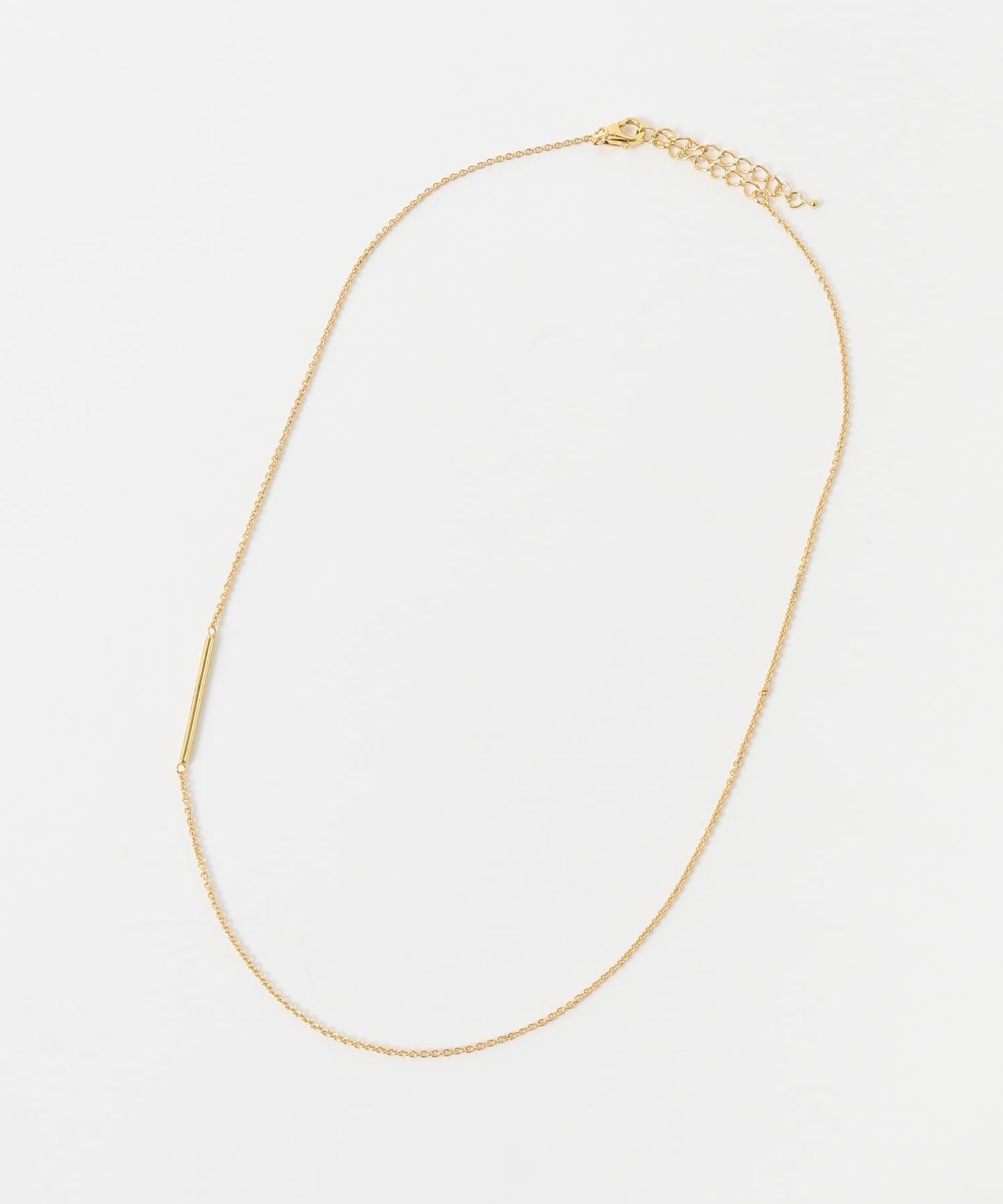 SMELLY so’ asymmetric bar necklace
