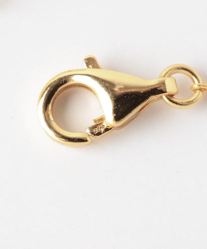 SMELLY so’ asymmetric bar necklace