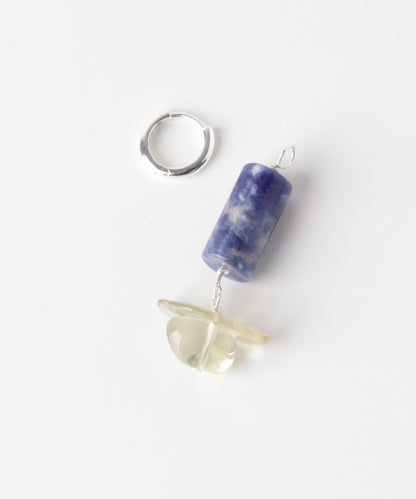 SMELLY so’ sodalite cylinder pierce
