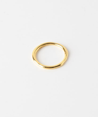 SMELLY so’ textured minimal ring