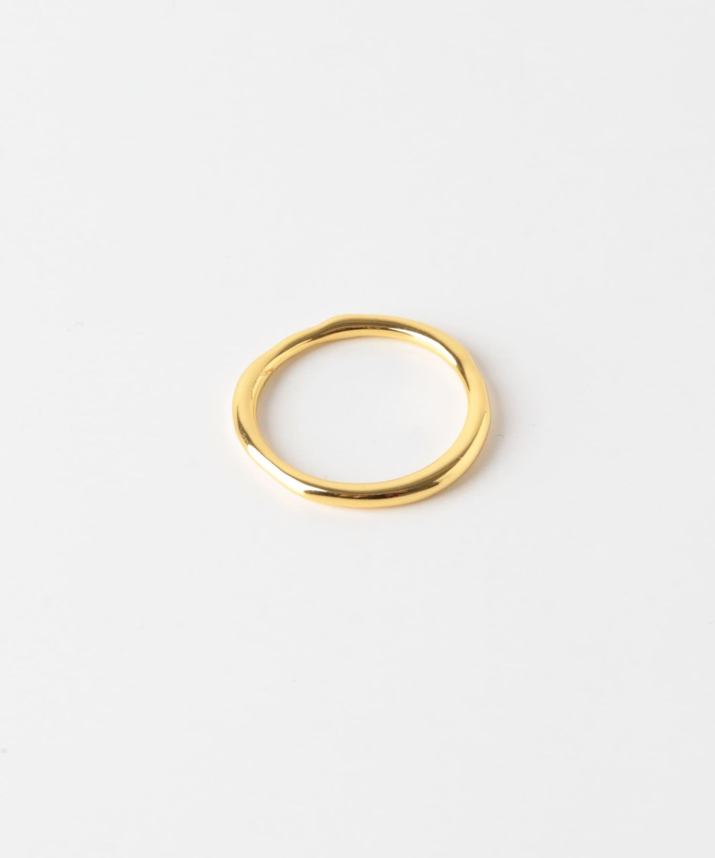 SMELLY so’ textured minimal ring
