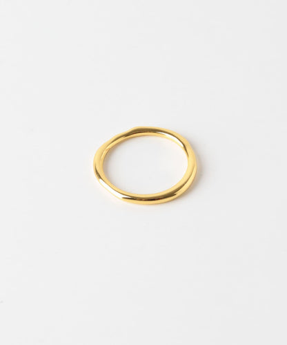 SMELLY so’ textured minimal ring