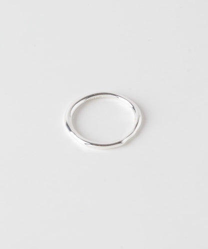 SMELLY so’ textured minimal ring