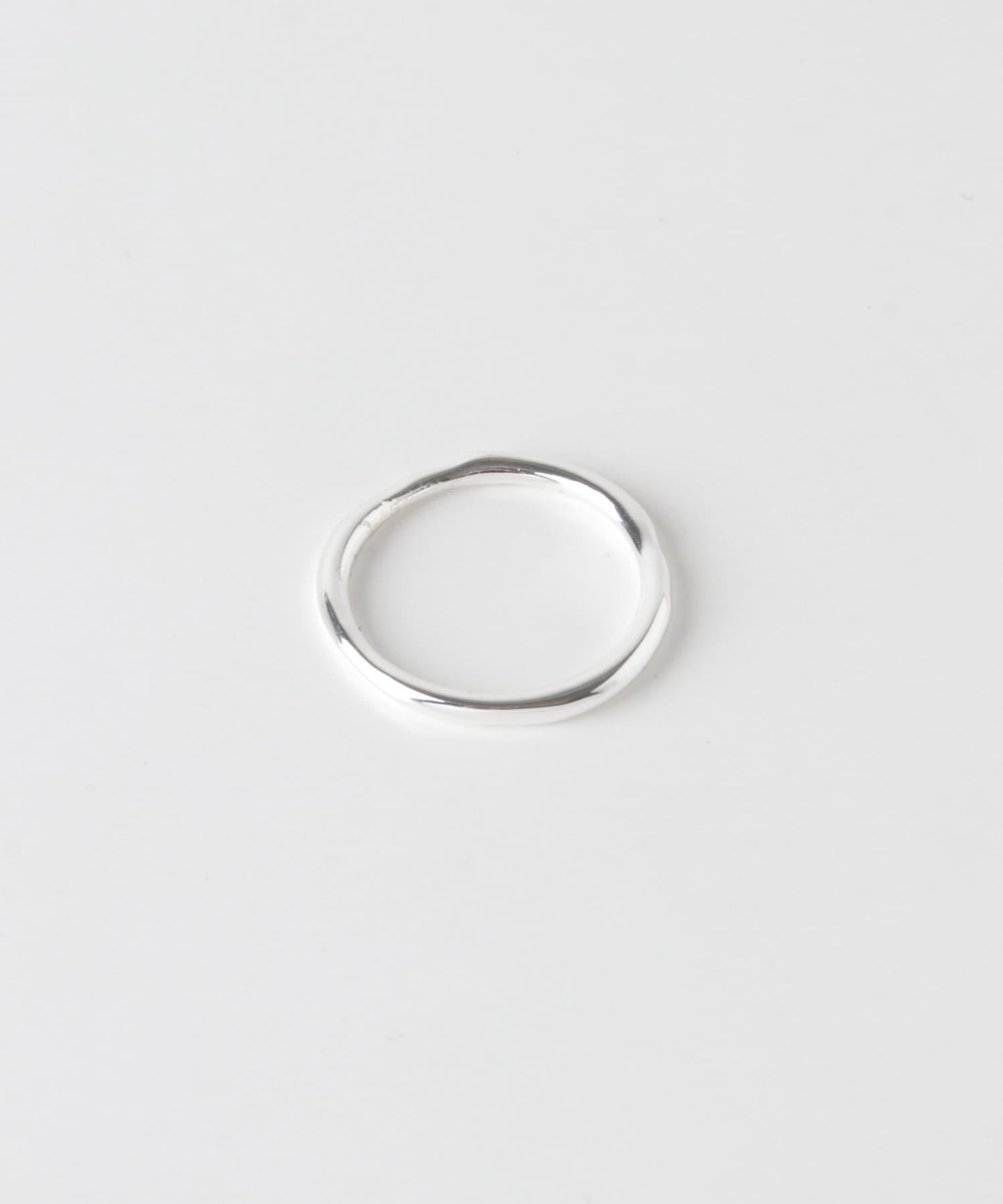SMELLY so’ textured minimal ring