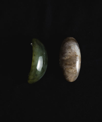 SMELLY so’ textured stone 髮夾