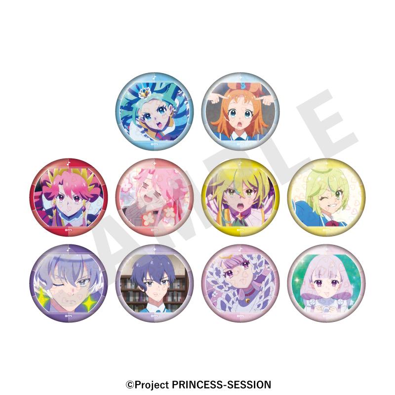 プリンセッション・オーケストラ（Princession Orchestra） favorite series系列 徽章（全10種） 【完整BOX／10個裝】
