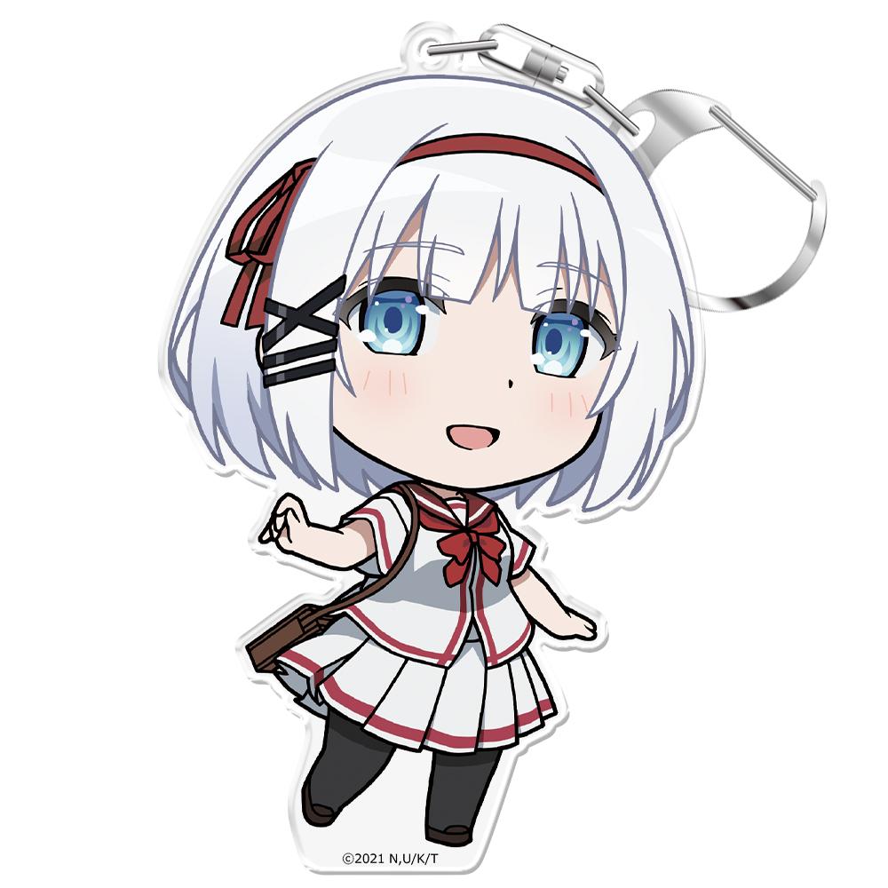 探偵はもう、死んでいる。（偵探已死） ぷにこれ！鑰匙扣（帶支架） シエスタ 制服ver.
