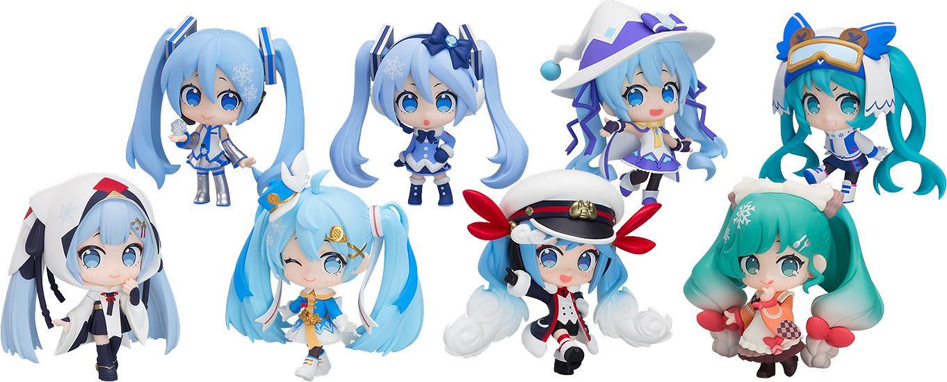 初音ミク（初音未來） 角色主唱系列01 盲盒系列 雪未來全明星 手辦收藏 Vol.1【BOX／8個裝】