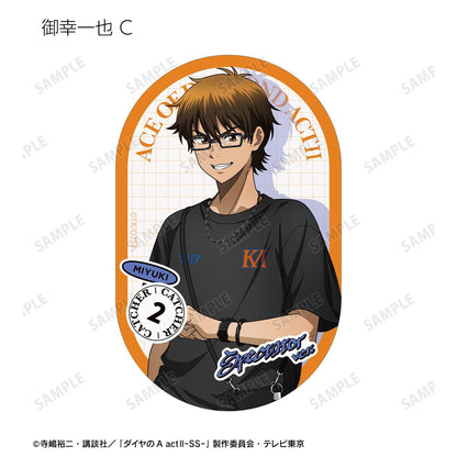 鑽石王牌 actⅡ（鑽石王牌 actⅡ） Second Season 描繪私服ver. 異形貼紙 18包入